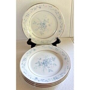 Noritake Contemporary Carolyn 2693 Bread Plates 6-3/8"  Set of 4 Mint Vintage